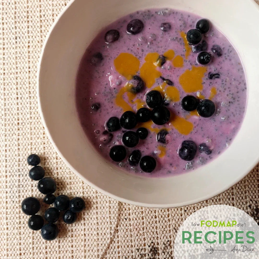 Low FODMAP Chia Seed Pudding