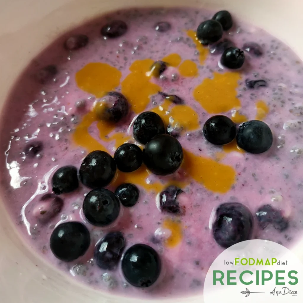 Low FODMAP Chia Seed Pudding - Result