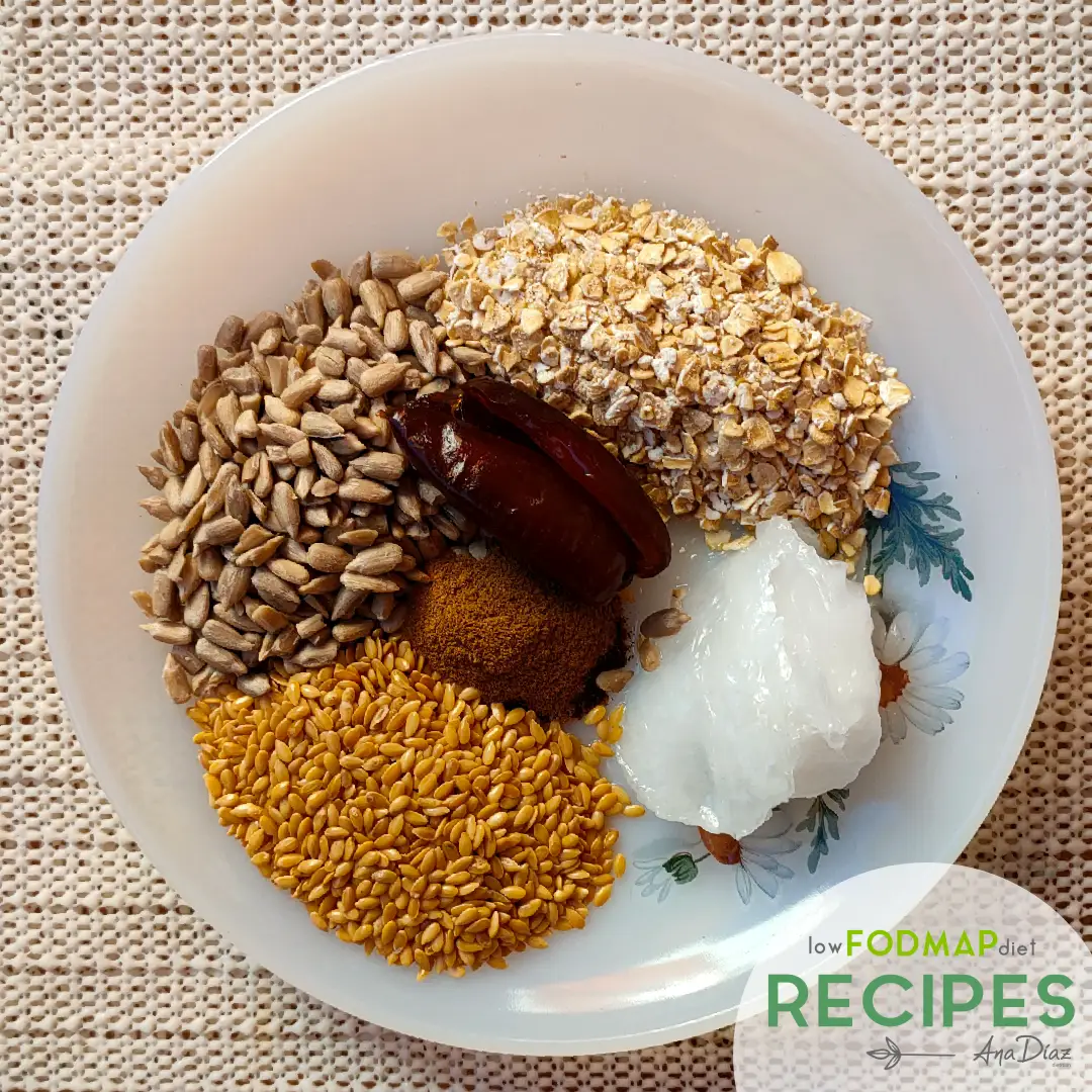 Low FODMAP Granola - Ingredients
