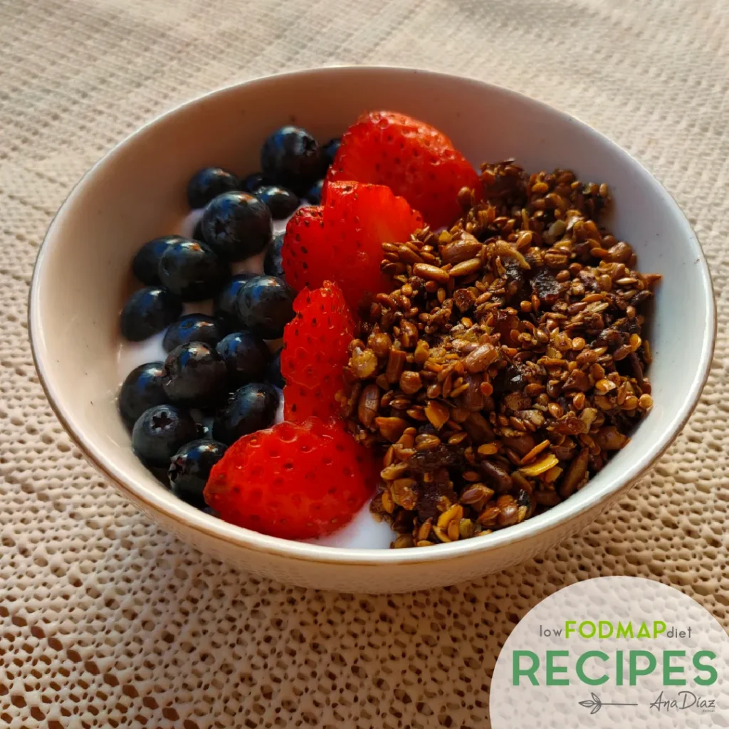 Low FODMAP Granola - Result