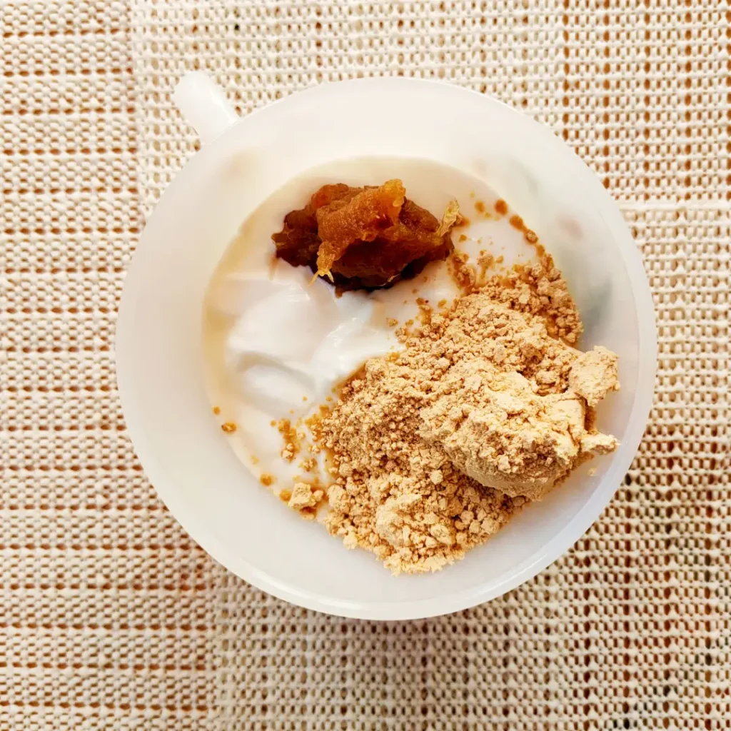 Low FODMAP Snickers Chia Pudding - Step 02