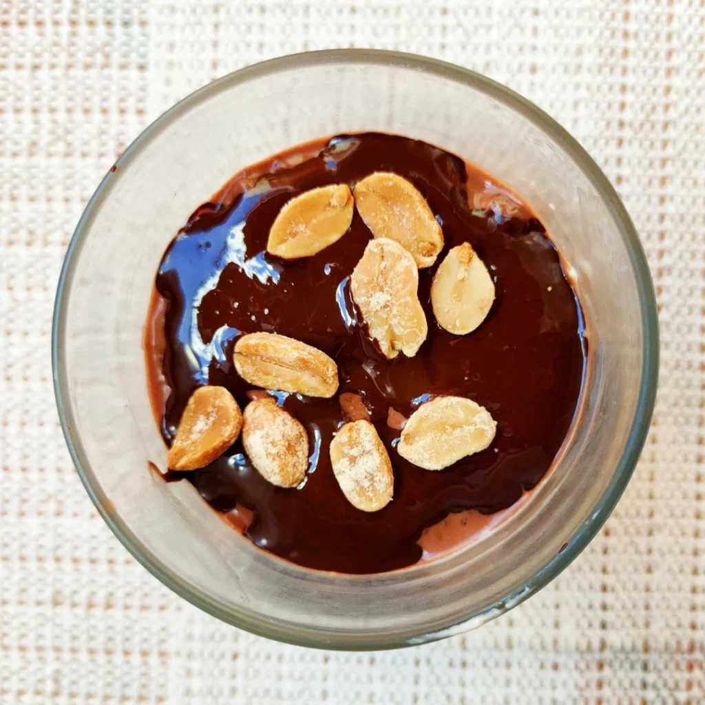 Low FODMAP Snickers Chia Pudding - Step 07