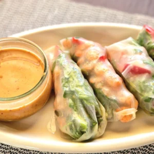 Low FODMAP Summer Rolls With Prawns