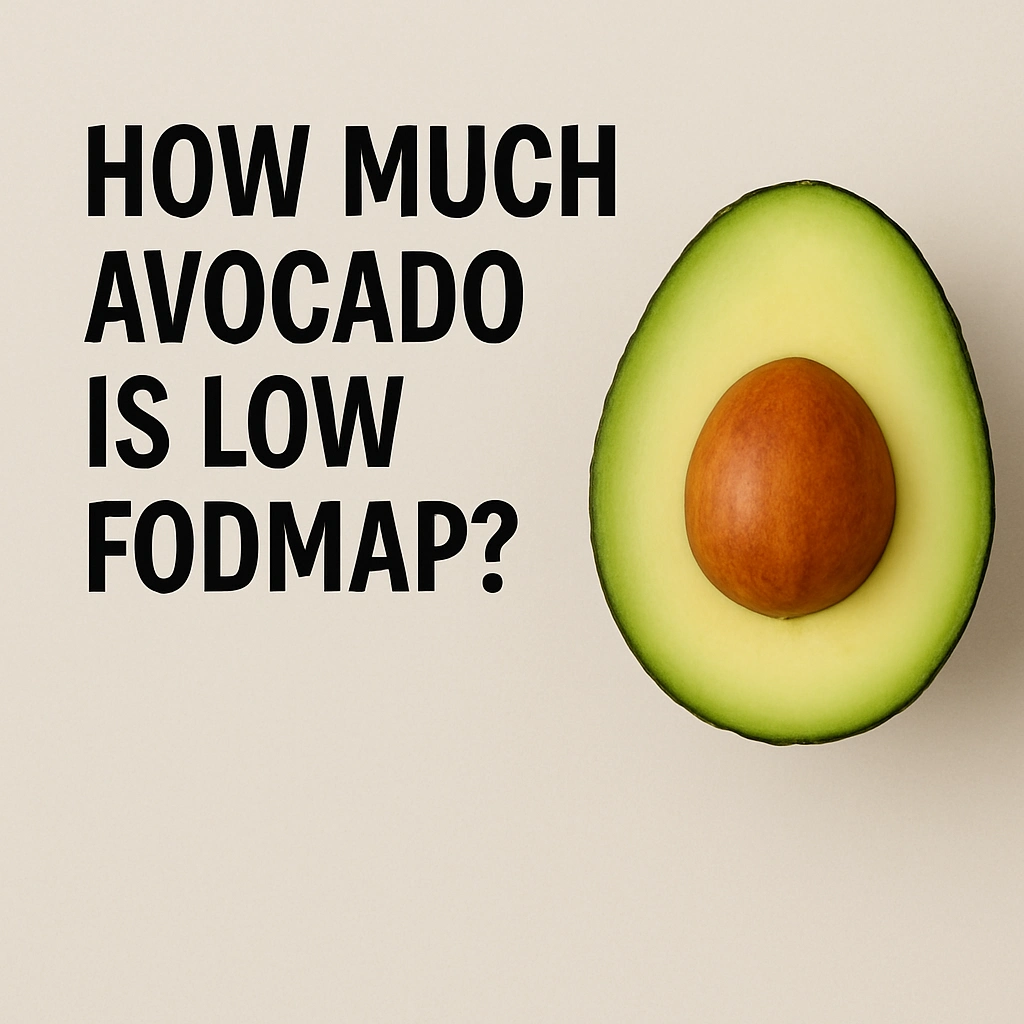 How much avocado is low FODMAP