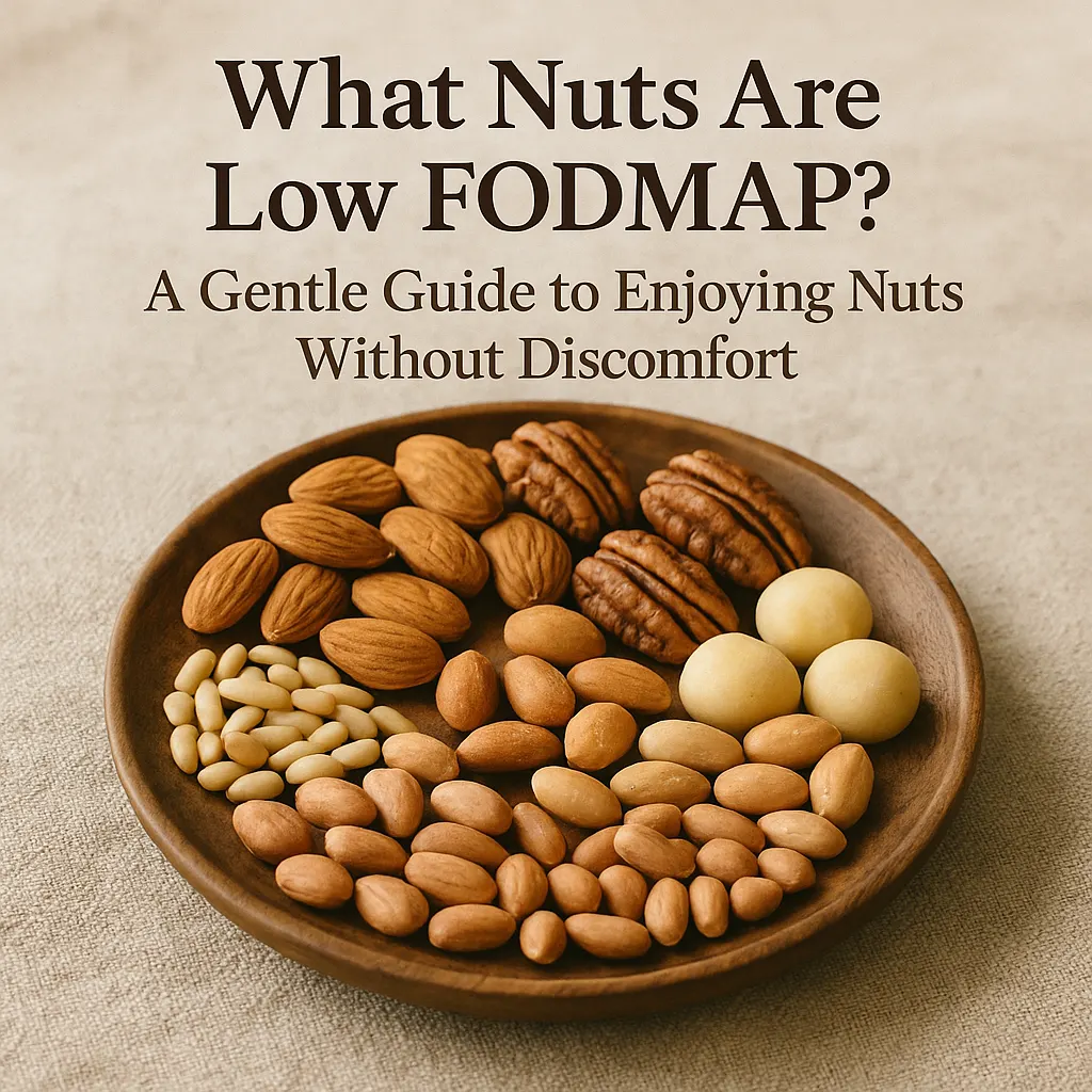 What nuts are low FODMAP?