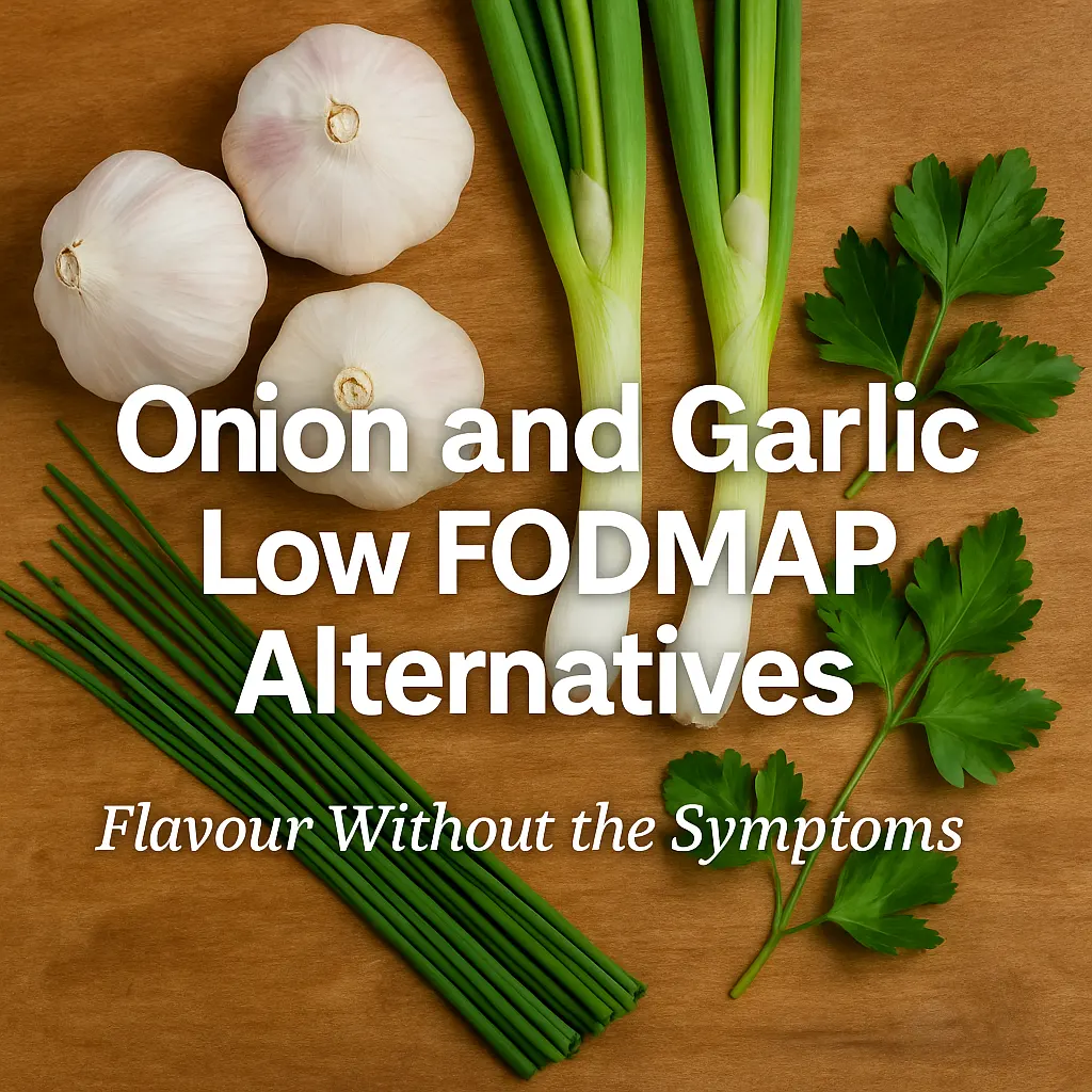 Onion and Garlic Low FODMAP Alternatives