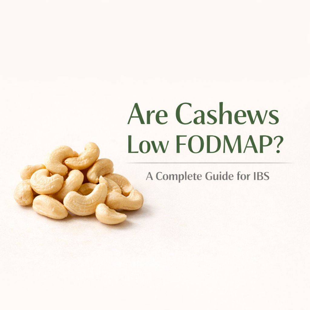 Are cashews low FODMAP?