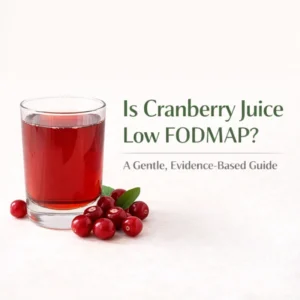 Is cranberry juice low FODMAP?