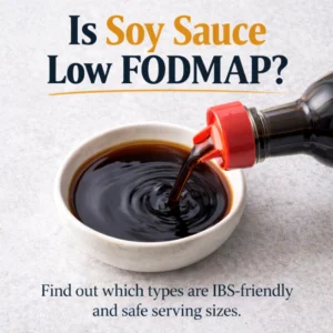 Is soy sauce Low FODMAP?