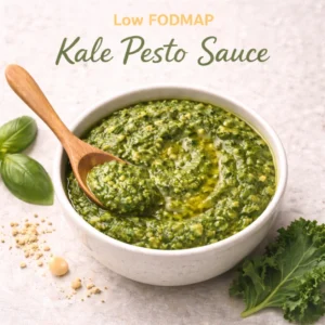 Low FODMAP Kale Pesto Sauce Recipe
