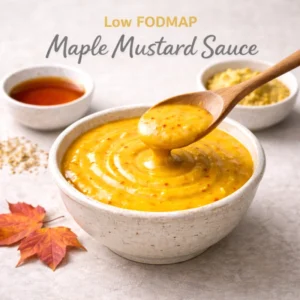 Low FODMAP Maple Mustard Sauce Recipe