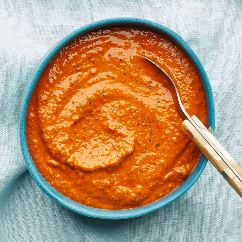 Low FODMAP Sauces - Romesco Sauce