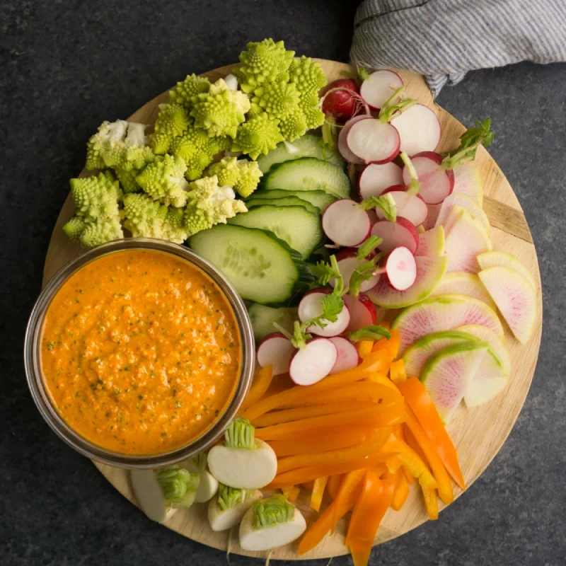 Low FODMAP Sauces - Romesco Sauce
