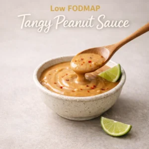 Low FODMAP Tangy Peanut Sauce Recipe