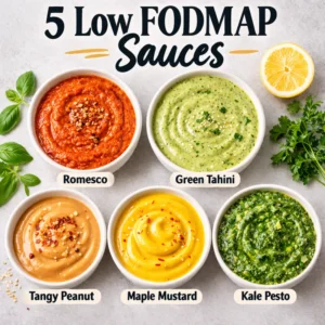 Low FODMAP Sauces