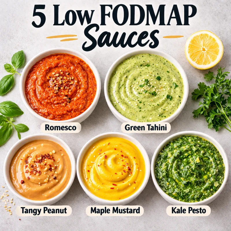 Low FODMAP Sauces