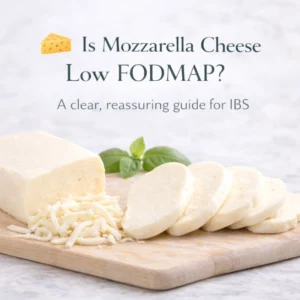 Is Mozarella Cheese Low FODMAP