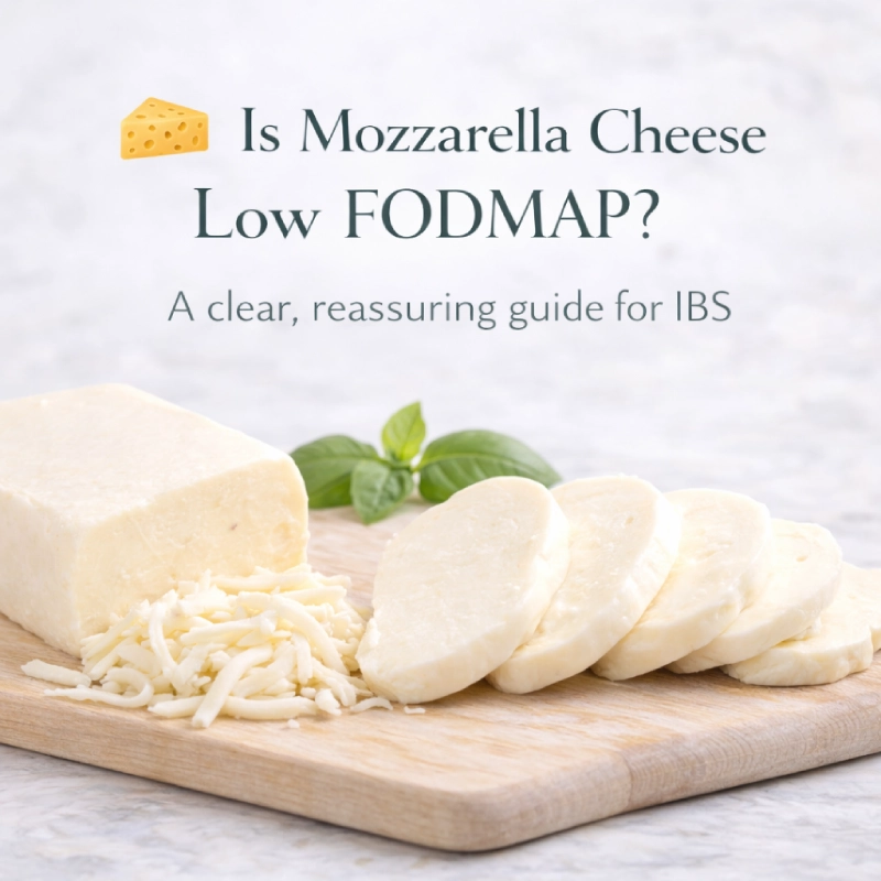 Is Mozarella Cheese Low FODMAP