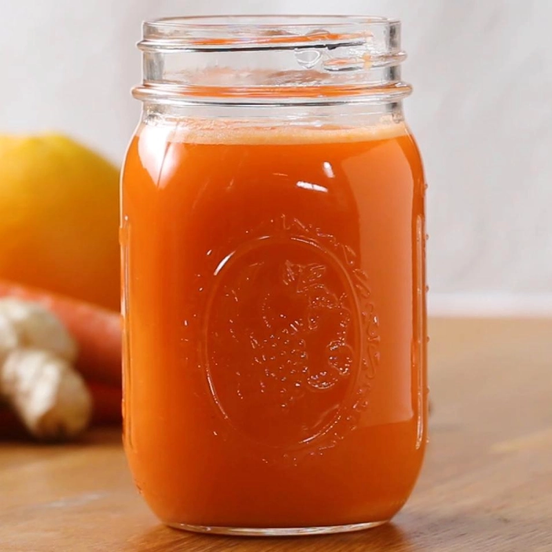 Low FODMAP Juices - Carrot & Ginger