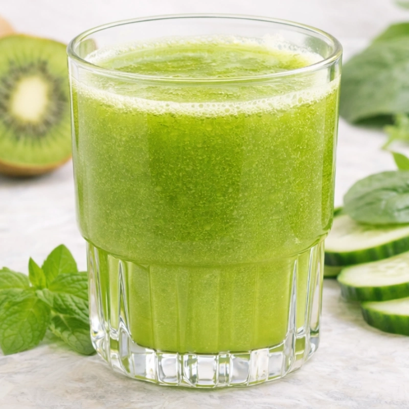 Low FODMAP Juices - Kiwi & Spinach