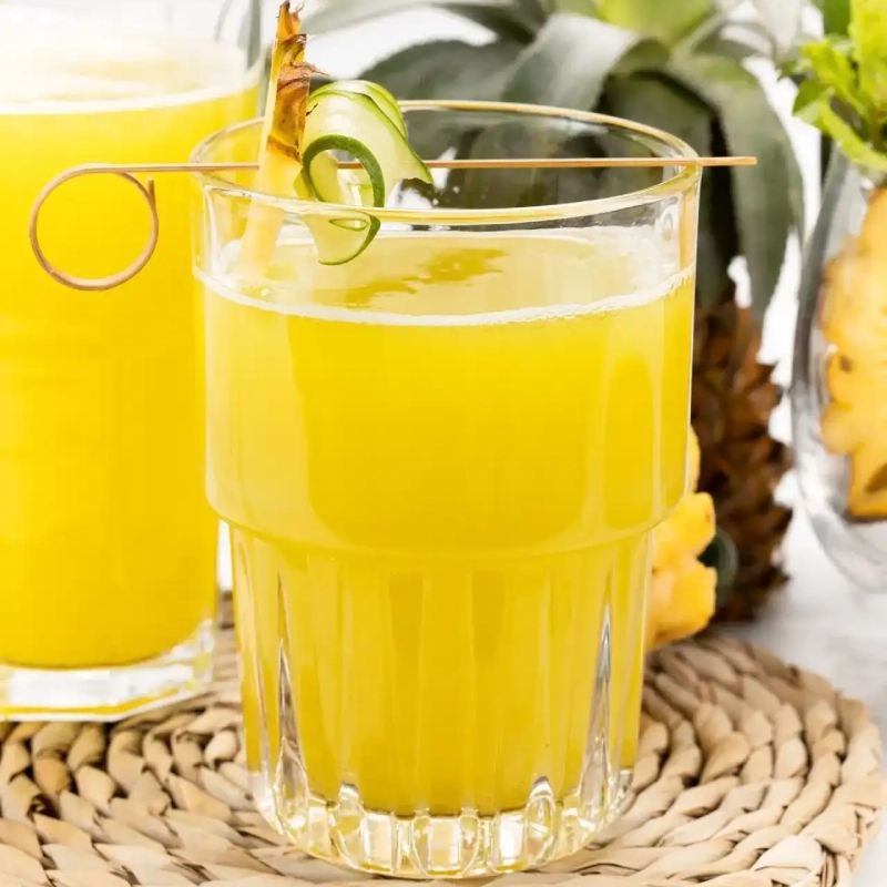 Low FODMAP Juices - Pineapple & Cucumber