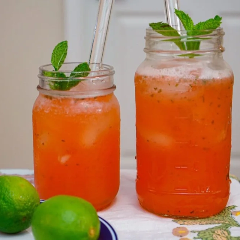 Low FODMAP Juices - Strawberry & Mint